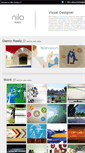 Mobile Screenshot of nilodesigns.com